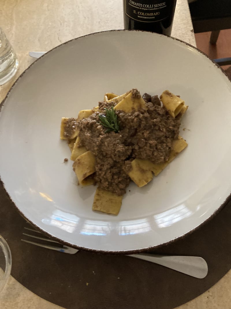 Tagliatelle al ragù di cinghiale - Casalta