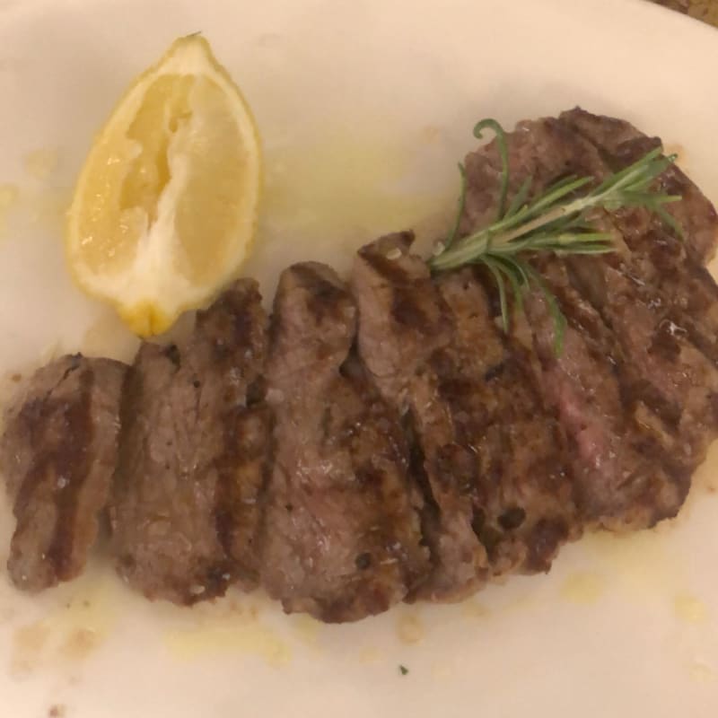 Tagliata di carne alla griglia  - Trattoria la Tana