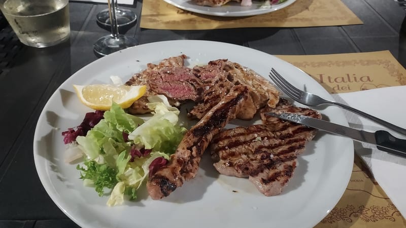 Grigliata mista di carne - Trattoria la Tana