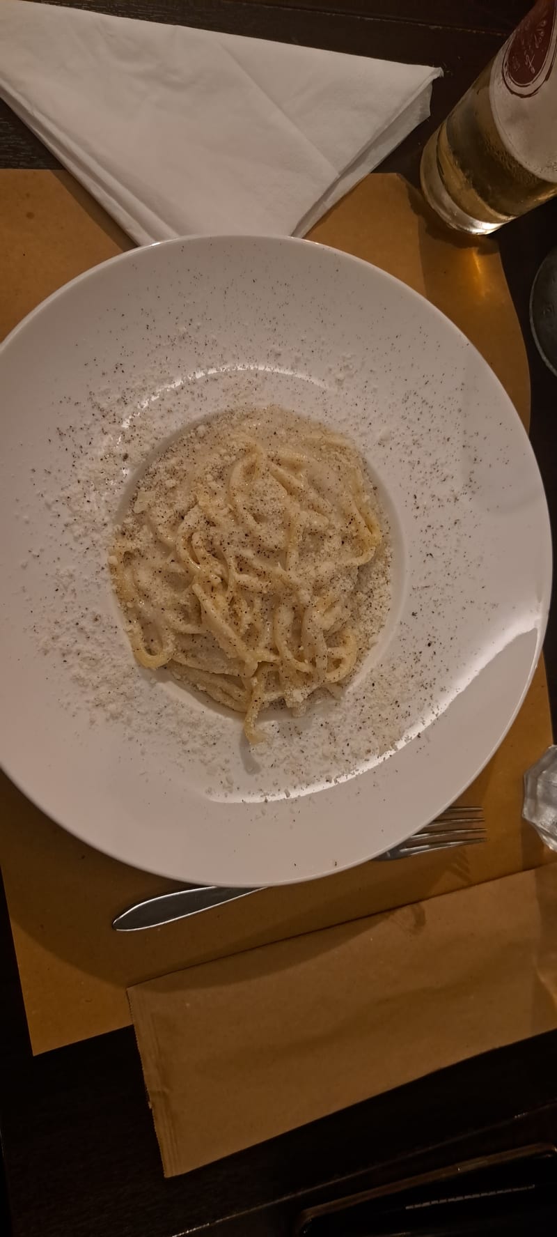 Cacio e Pepe  - Osteria Birreria  Tri Ciucc (solo servizio ristorante), Milan