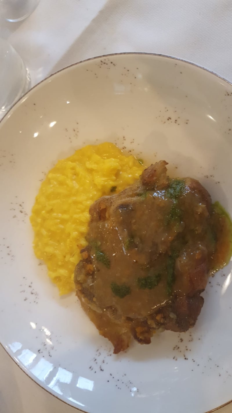 Ossobuco con risotto alla milanese - Gandula food&nature