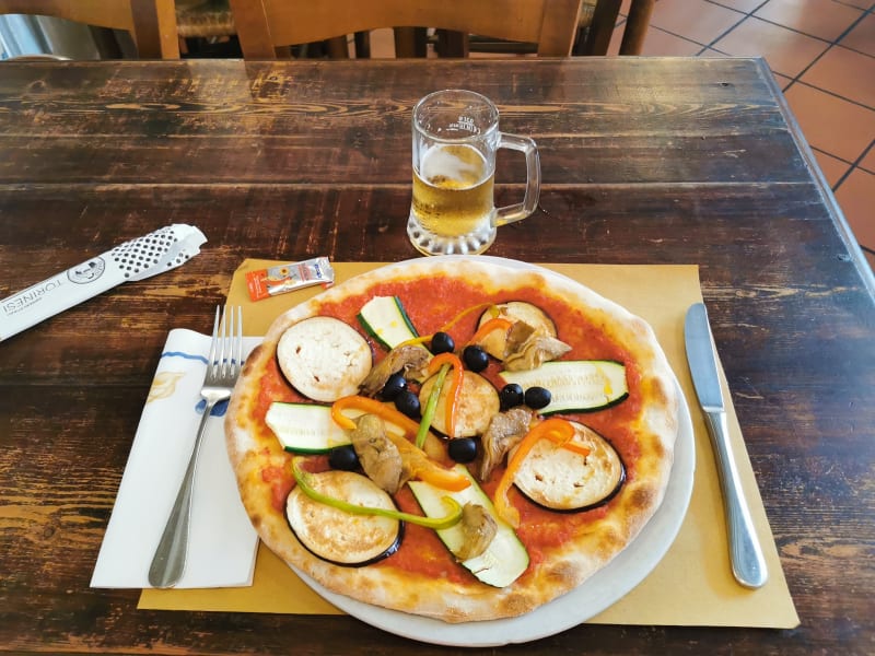 Pizza ortolana senza mozzarella - Da Gigi, Mantova