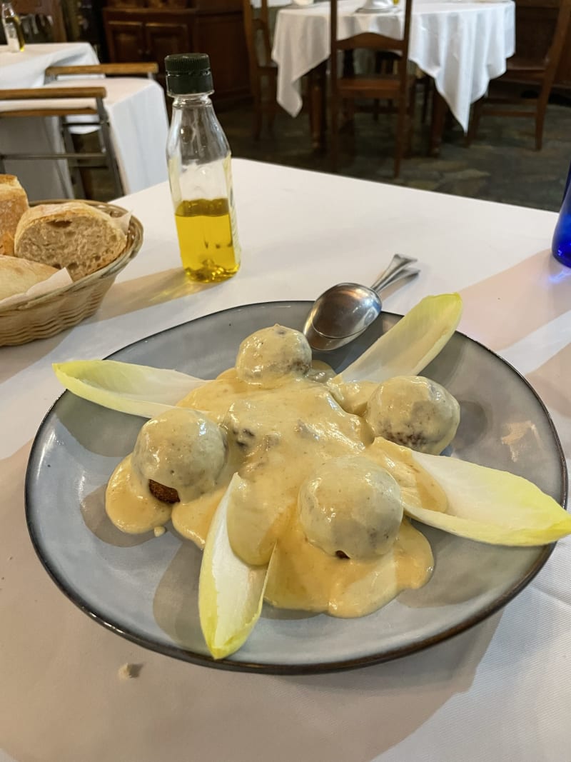 Delicias de boquerón con setas y salsa de almendras (4 ud)  - La Maçana Menjars i Art, Alicante