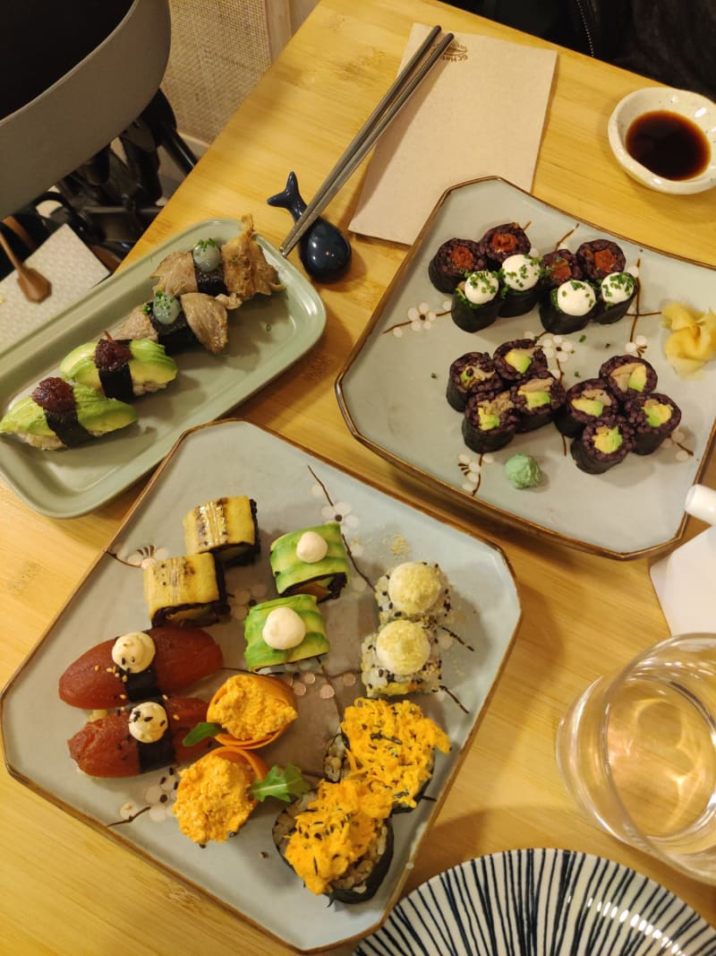 Veganashi - sushi vegano y gluten free, Barcelona