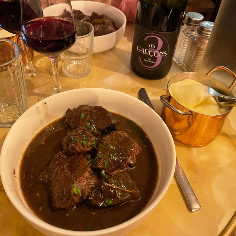 Bourguignon traditionnel aligot  - Mamie Colette, Paris