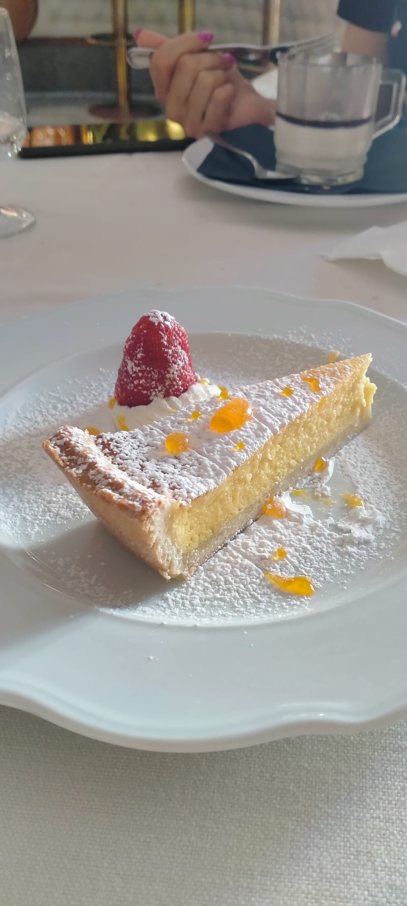 Dessert del giorno - Ristorante Le Terrazze c/o Grand Hotel delle Rocche