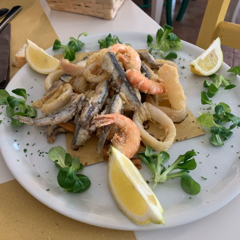 Fritto misto di pesce - La Barriera Trattoria