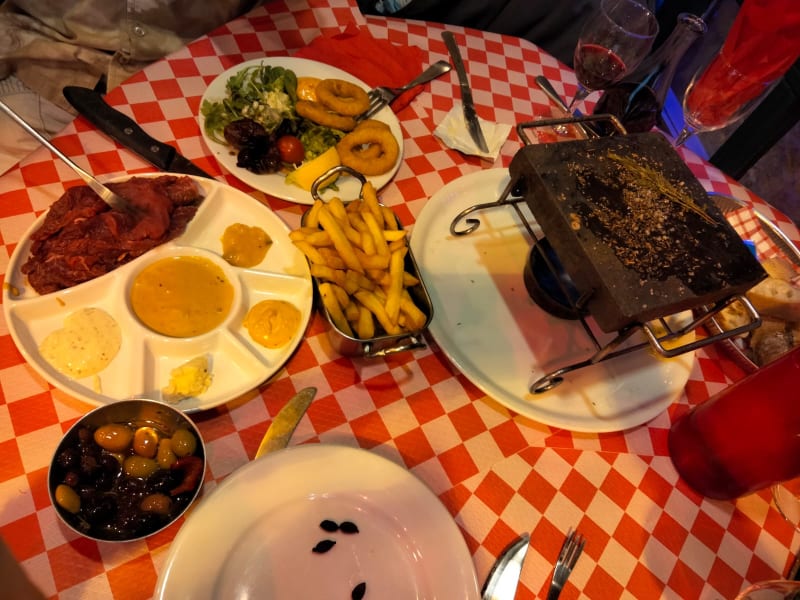 Pierrade De Viande De Boeuf - La Petite Hostellerie, Paris