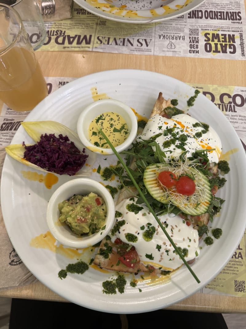 Quesadilla de tortilla de trigo. - YERBABUENA, Madrid