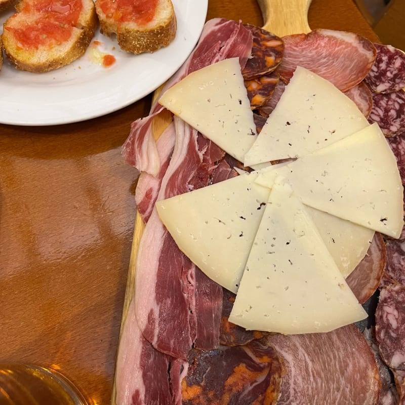 Tagliere salumi e formaggi spagnoli - Gent del Barri, Barcelona