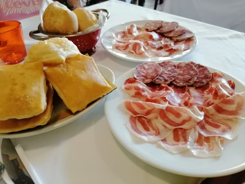 Salumi piacentini DOP coppa, pancetta e salame - Osteria del borgo, Castell'Arquato