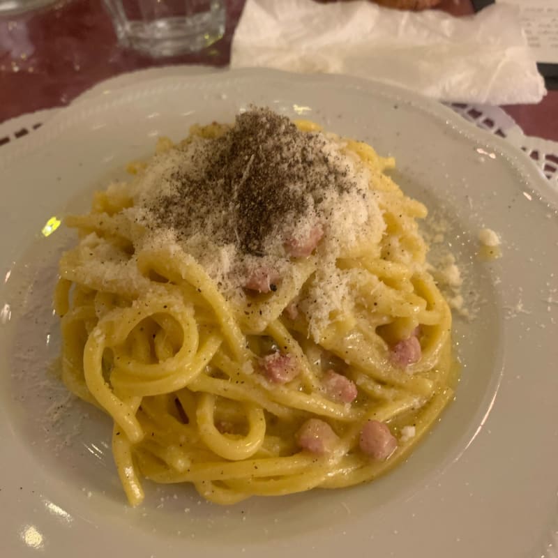 Pâtes à la carbonara (recette italienne) - La Cuisine d'Adeline