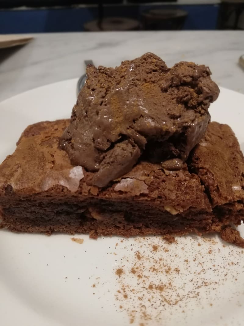 Brownie Delicioso - La Dichosa, Madrid