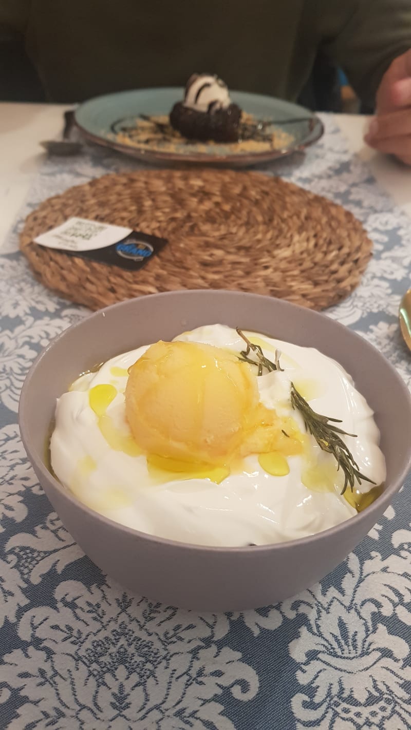 Dessert ananas romarin yaourth et glace  - Al Grano Arroces y Más, Córdoba