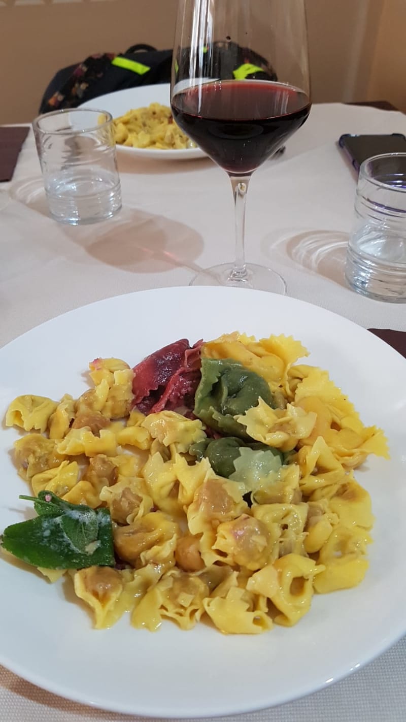 Degustazione tortellini - Osteria Tre Corone, Valeggio Sul Mincio