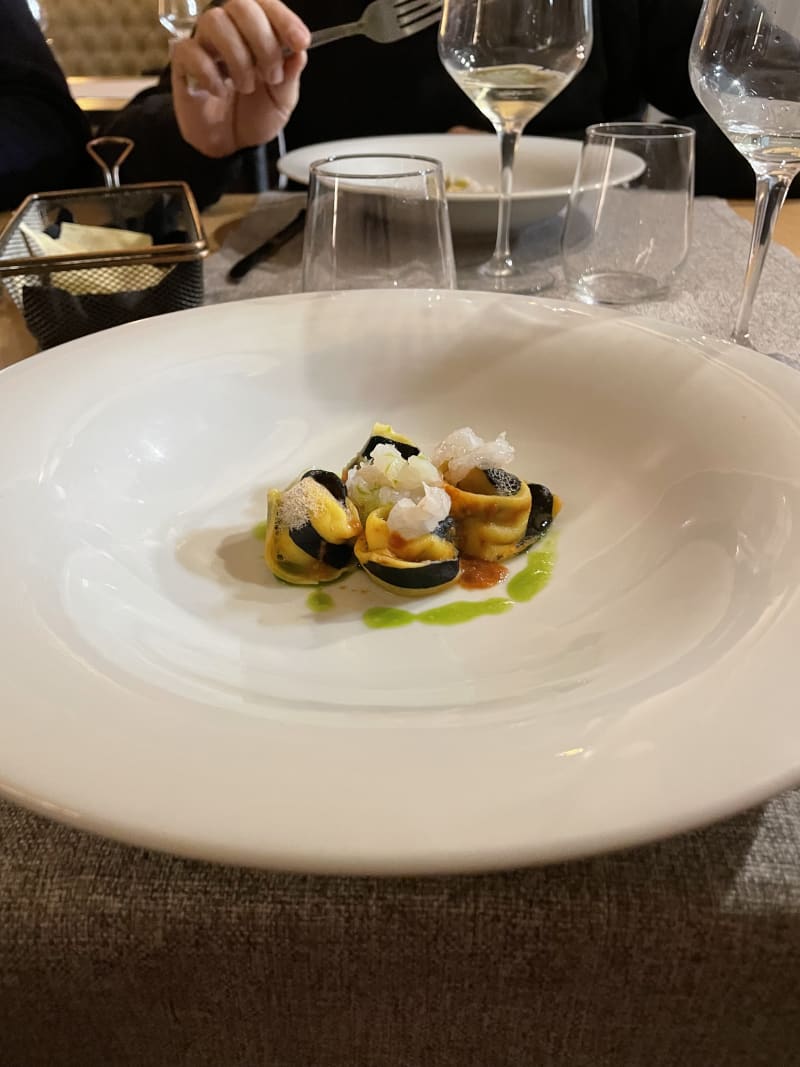 Tortelli agli scampi - Porto Quadro, Rome