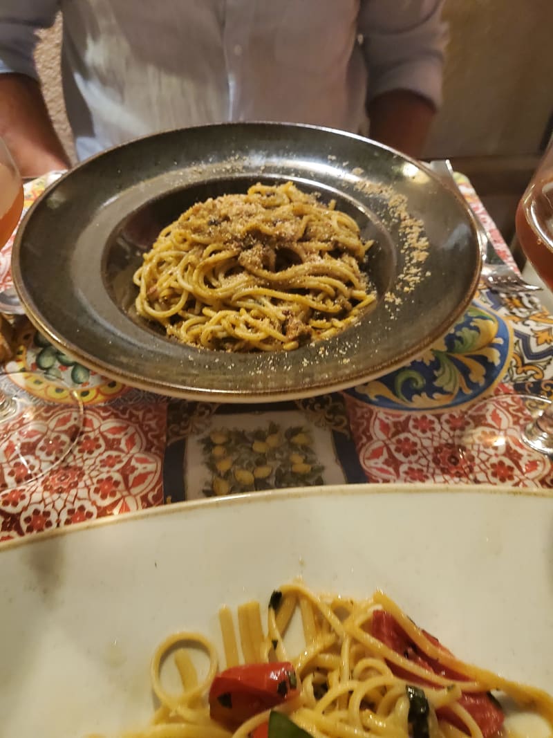 Spaghetti alla palermitana - Museo Della Pasta, Taormina