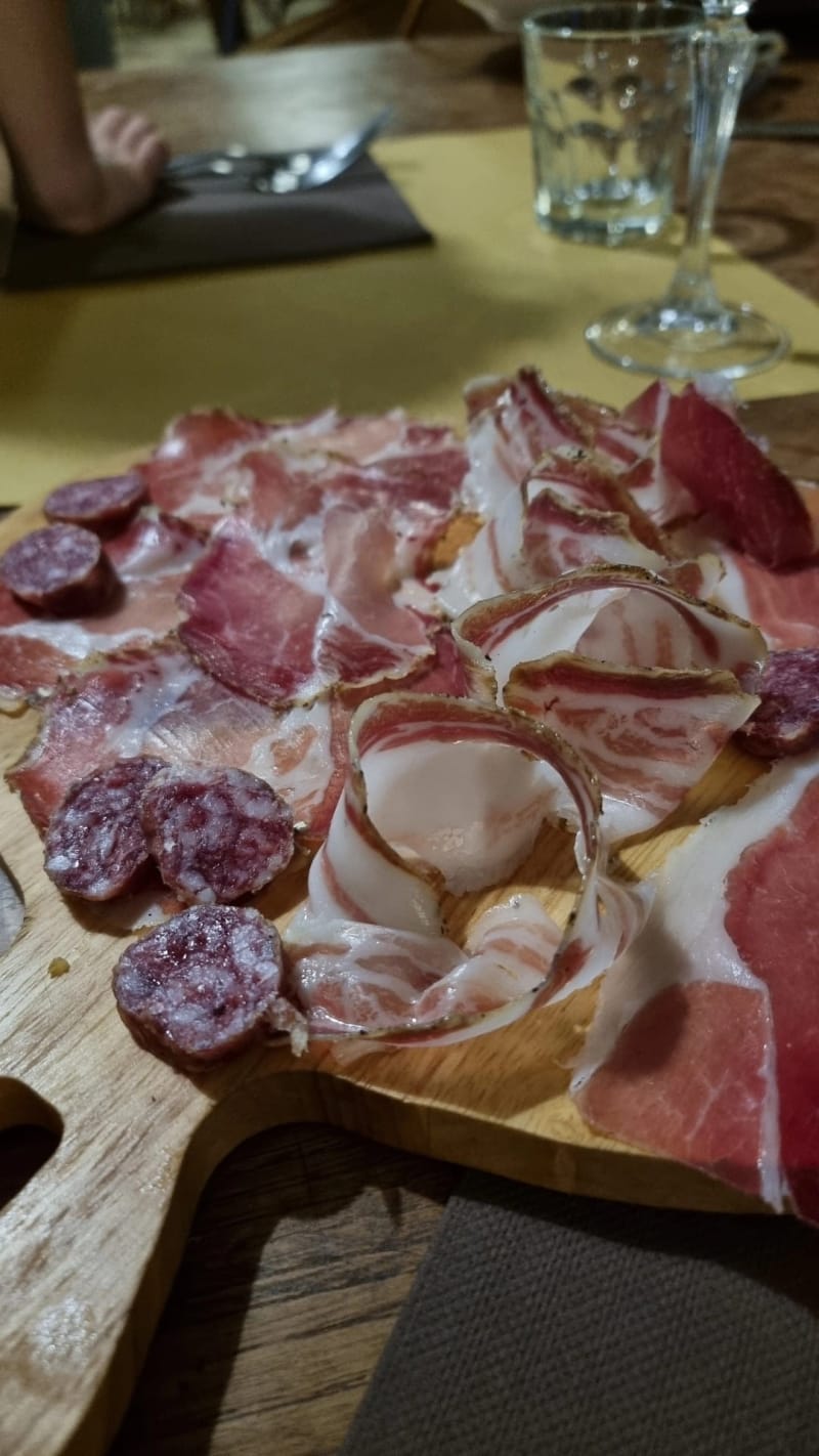 Pecorino alla piastra - Trattoria Toscana, Rome