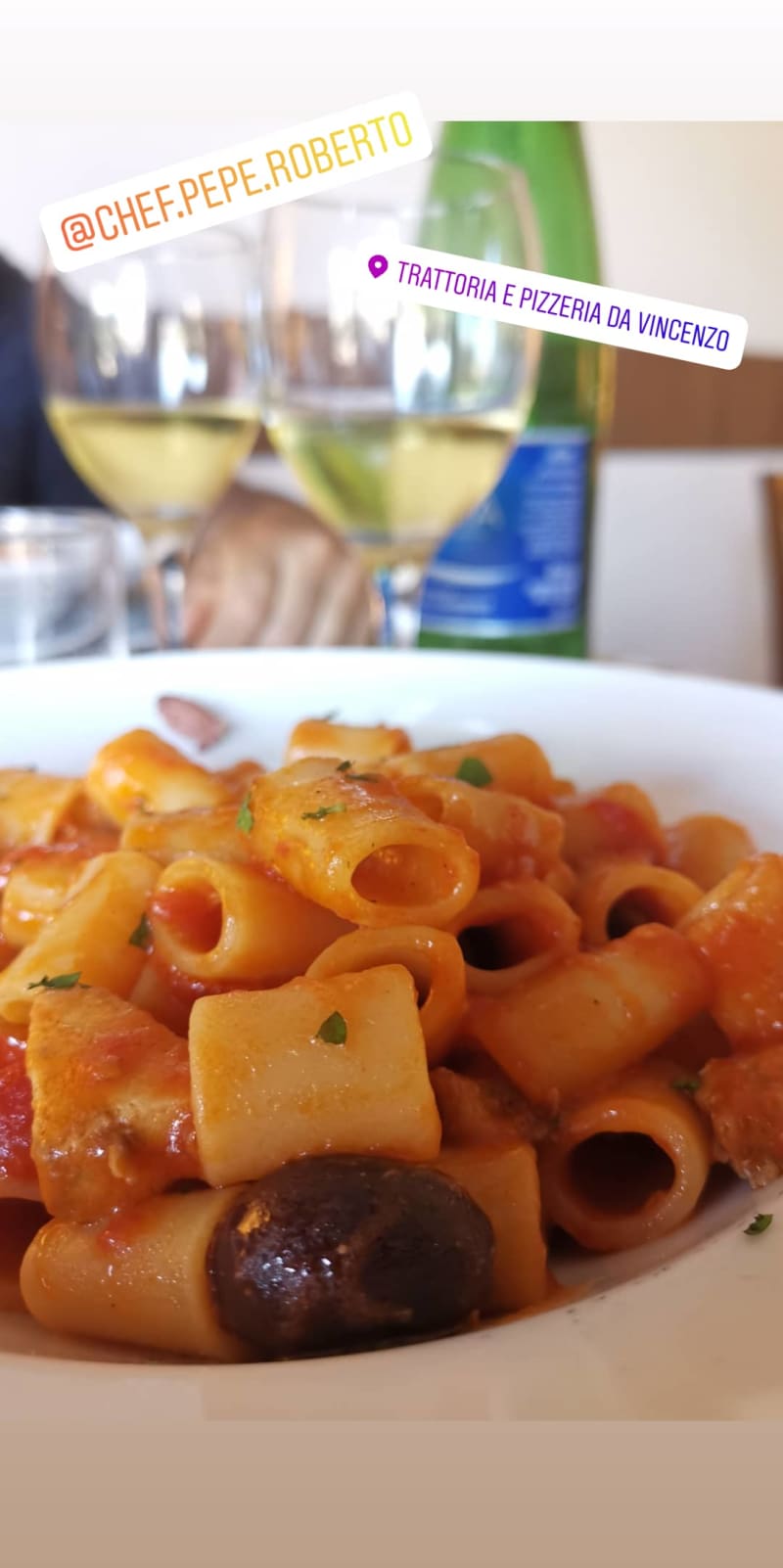 Tubetto Con Pesce Spada - Ristorante Da Vincenzo dal 1956