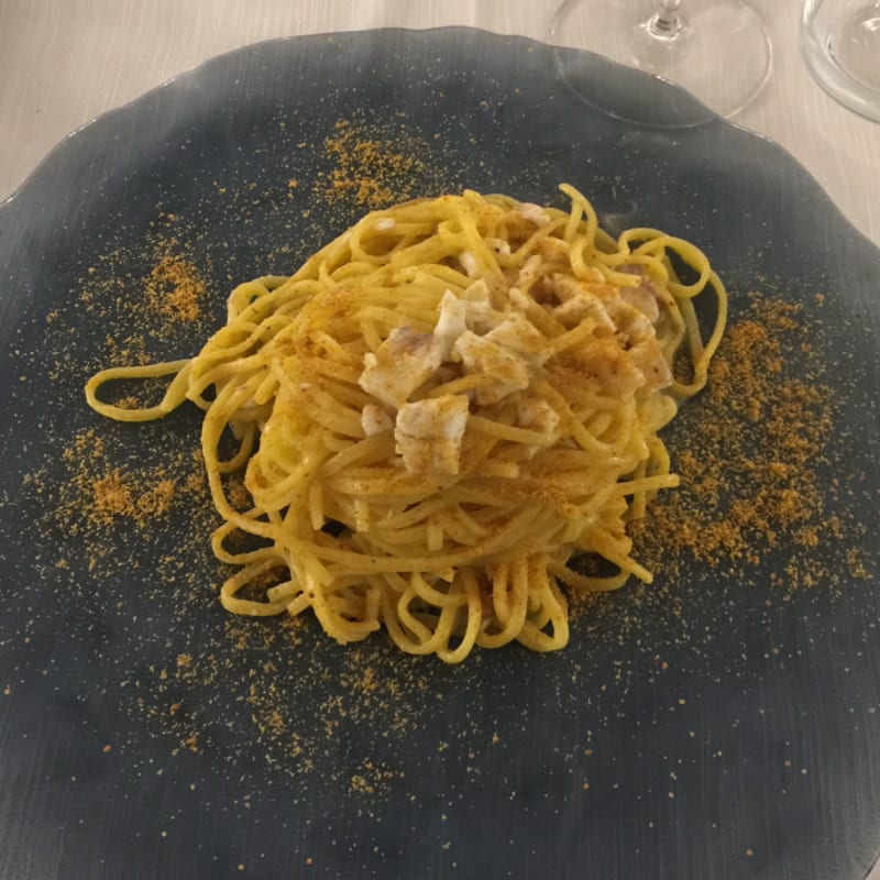 Spigola e bottarga - Ristorante Costa paradiso  2, Rome