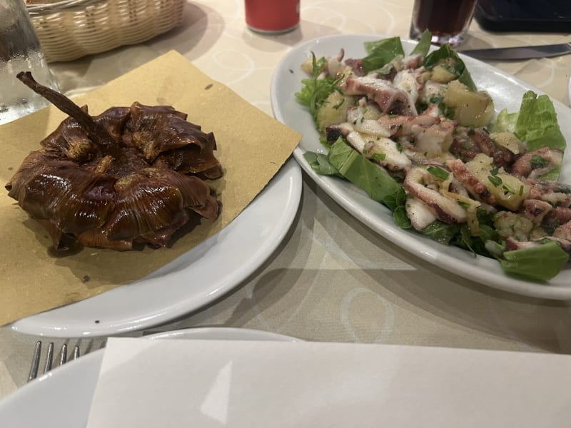 insalata di polpo - Da Massi, Rome