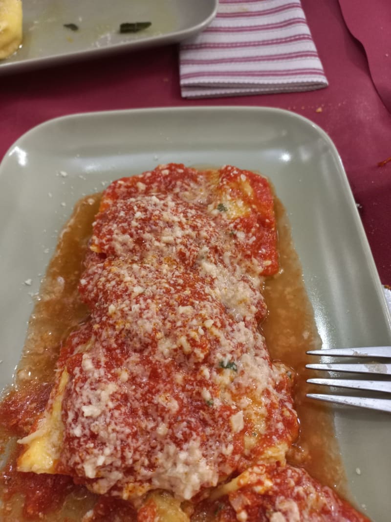 Ravioli alle tre ricotte  - Pizzic'Osteria Volpetti Bistrot "Salumeria Storica dal 1870", Rome