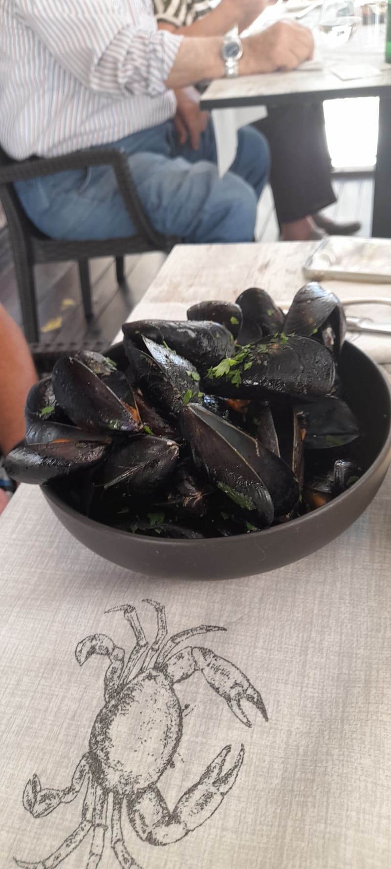 SOUTE' DI COZZE CON CROSTINI DI PANE - La Ripetta