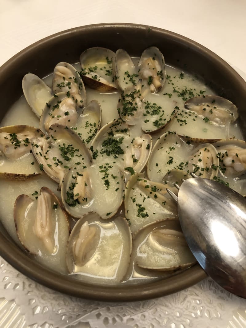 Almejas de Carril a la Marinera - Andra Mari-El Campello, Alicante