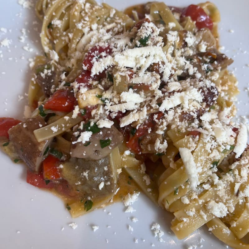 Tagliatelle porcini e castelmagno - Il Giardino 2, Turin