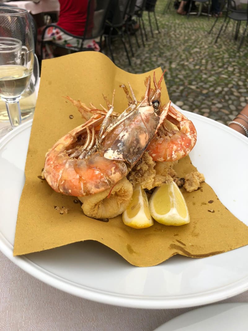 Fritto calamari e gamberoni  - Osteria al Cantun, Venaria Reale