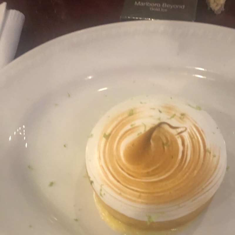 Tarte citron - Restaurant L'Ile, Issy-les-Moulineaux