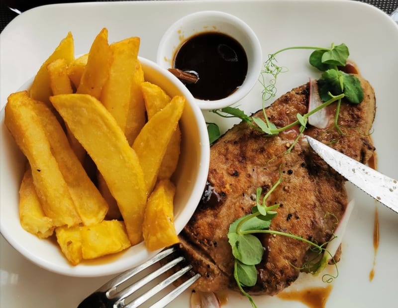 Foie de veau au gingembre - Le Petit Raspail, Levallois-Perret