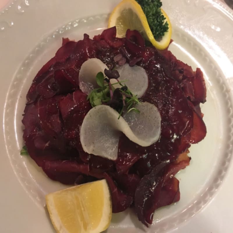 Deer carpaccio - Alfiero