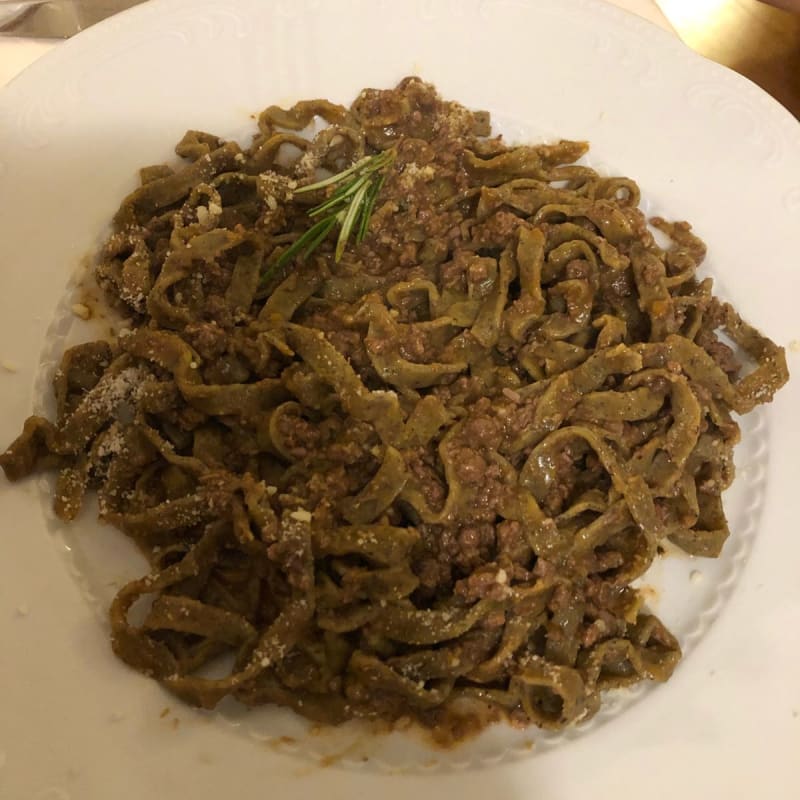 Fettuccine con ragù di cervo - Alfiero