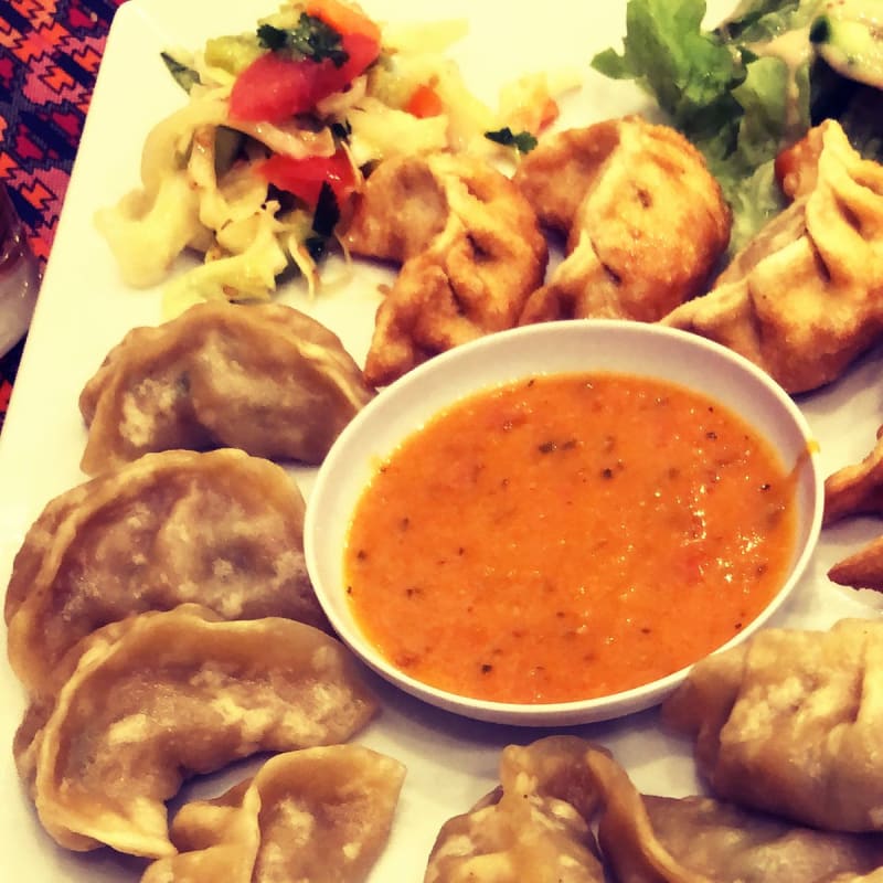 Raviolis vapeur et frits aux légumes - Buffet Himalaya, Toulouse