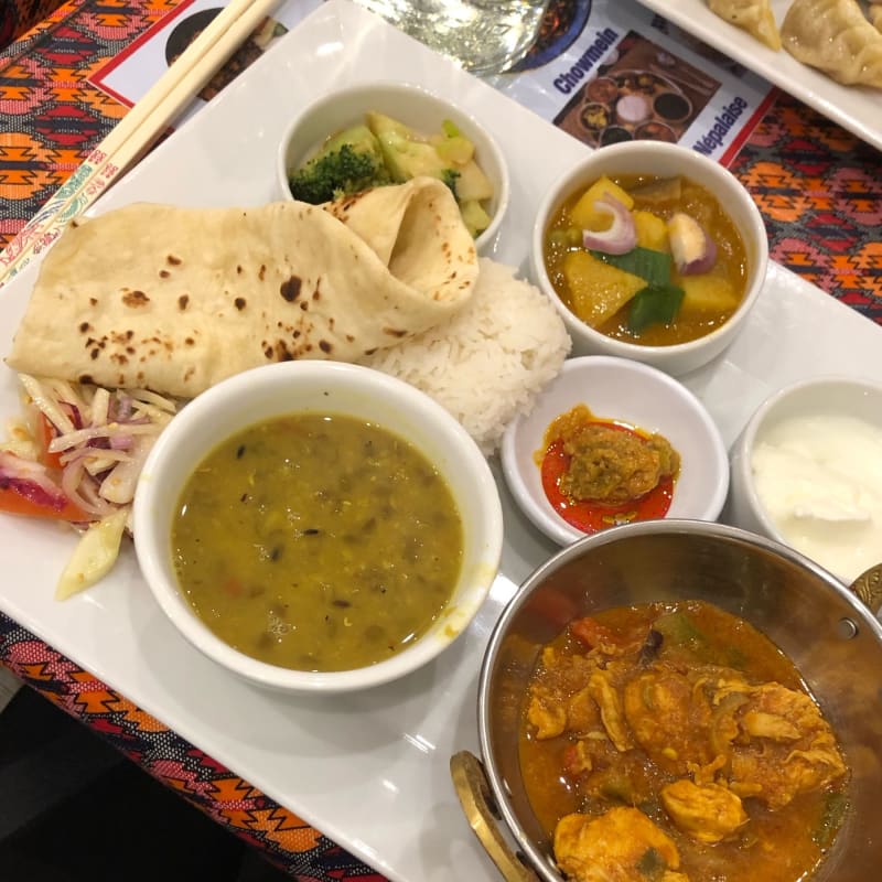 L'assiette népalaise - Buffet Himalaya, Toulouse