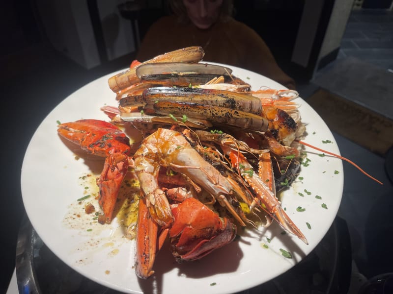 Lobster 2024 cave menu