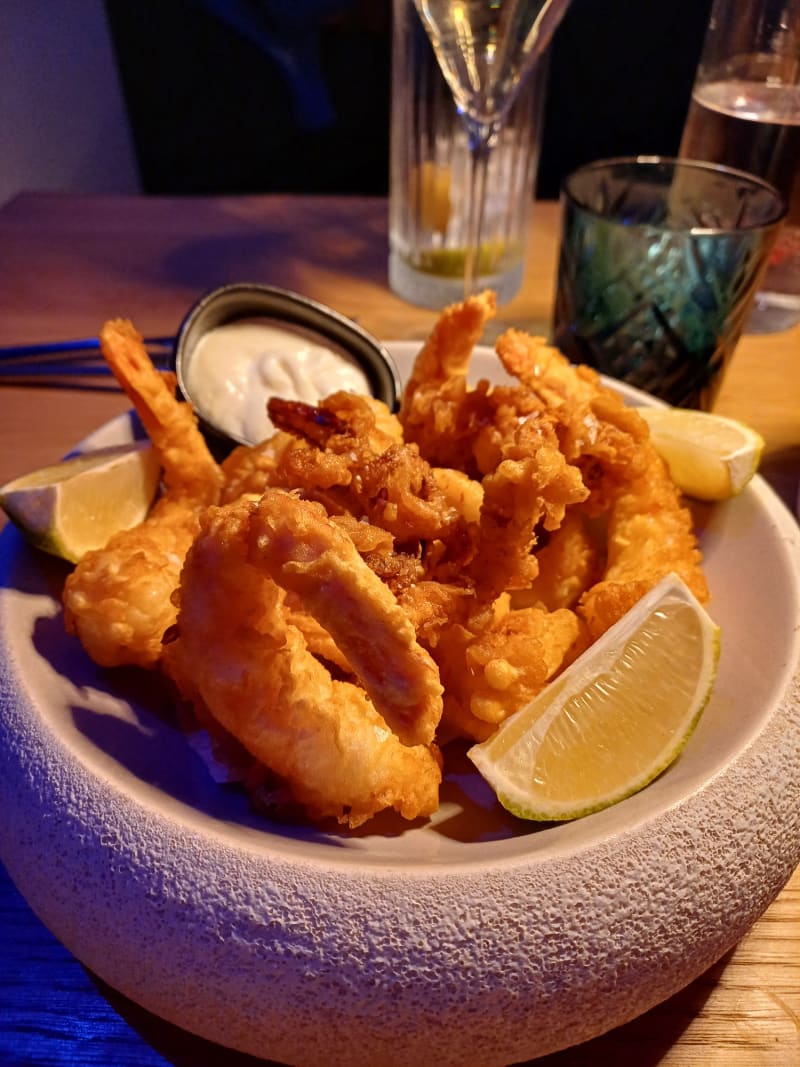 Tempura di gamberi* e calamari - Jallinus - Cocktail Bistrò, Naples