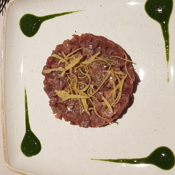 Tartare di tonno - Pescorante, Salerno