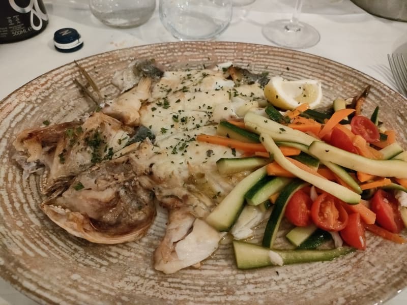 Orata al vapore con carciofi e limone  - Bottega di Mare, Milan