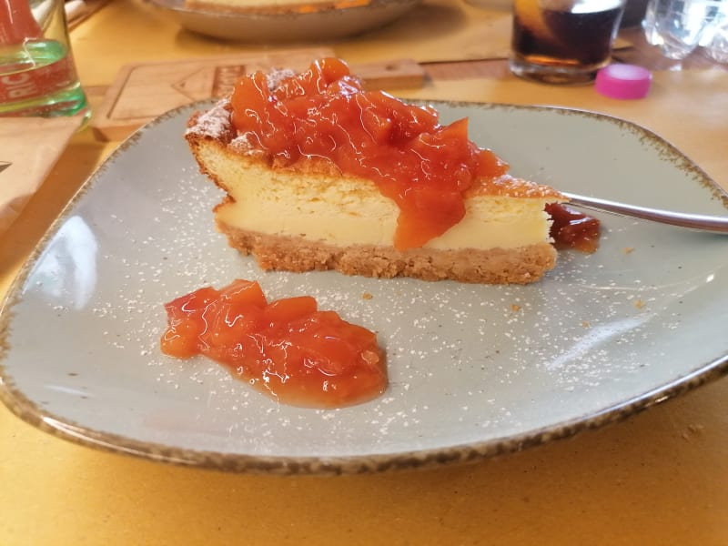 Cheesecake Co pesca caramellata!  - Sani Sapori, Montevarchi