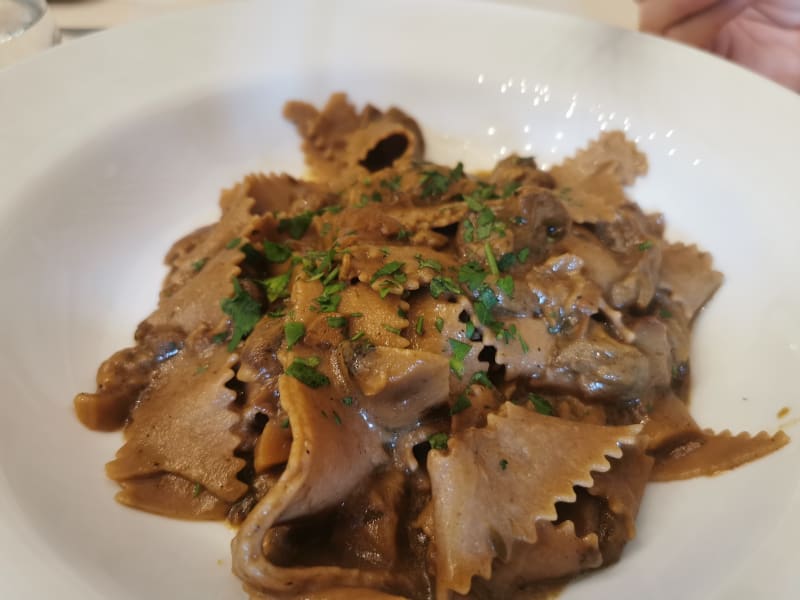 Parpardelle Al Farro con Porcini  - Bacciomeo