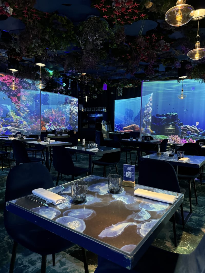 Under The Sea Restaurant Ephemera in Paris Restaurant Reviews, Menu