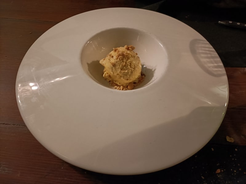 Semifreddo alle arachidi - Circolo Vittorio, Rome