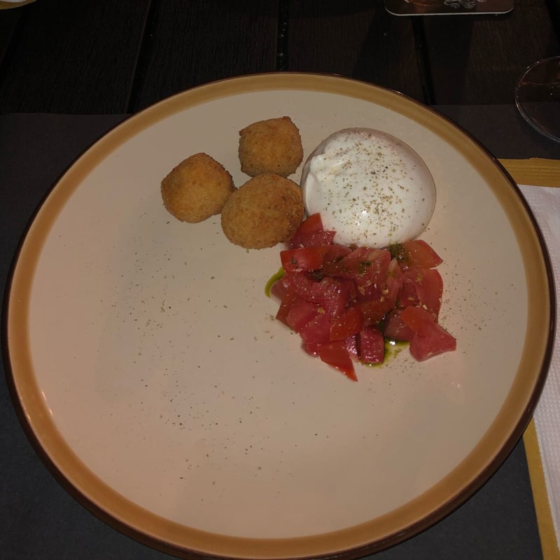 Polpette di ceci con burrata - Mac Ed Bale, Cuneo