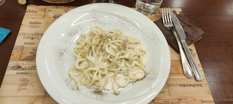 Pici Con Crema Di Pecorino - Il Pozzo dei Desideri