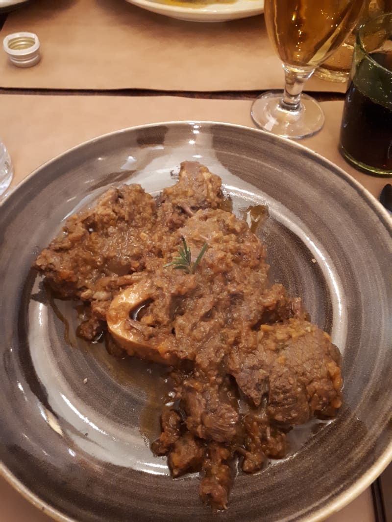 Ossobuco alla fiorentina - Trattoria Katti, Florence