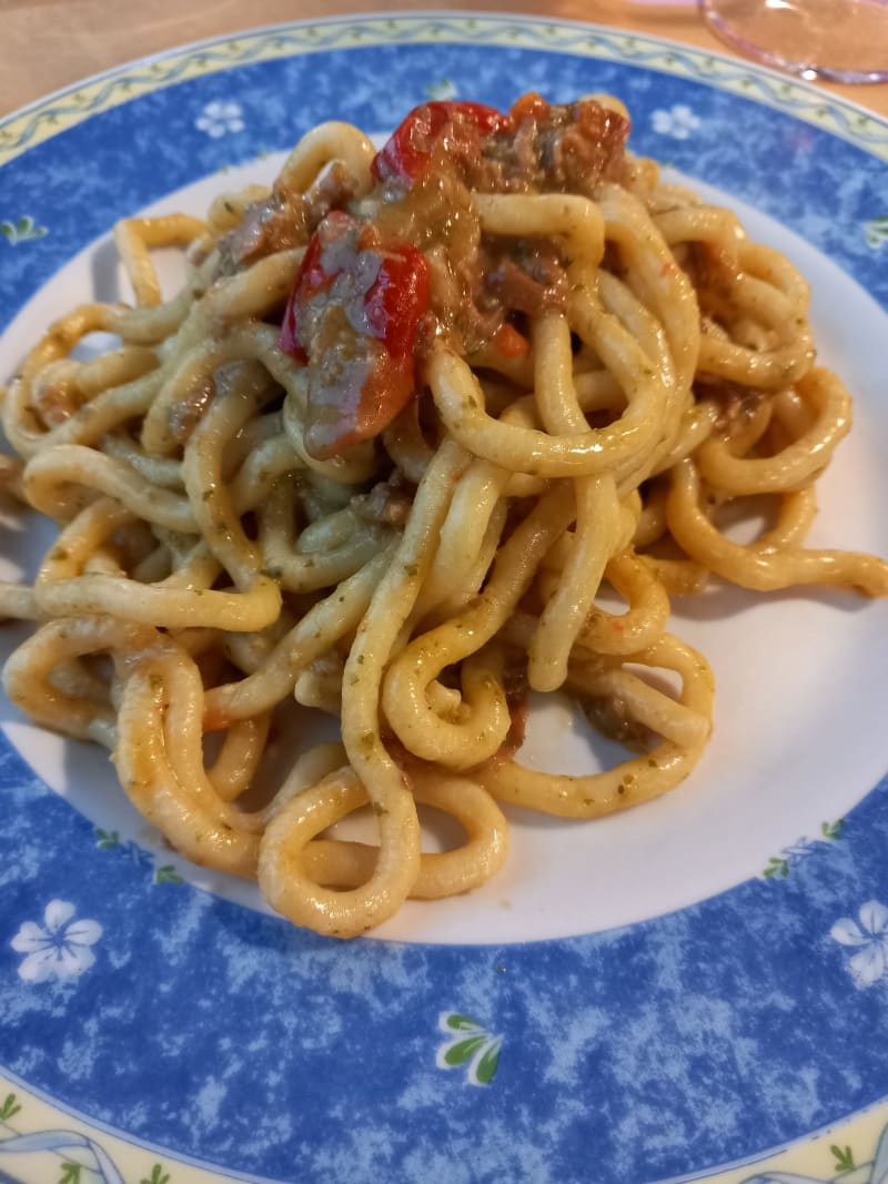 Homemade pasta - bigoli - Le Mura Bar, Gastronomia, Bigoleria di Montagnana (PD)