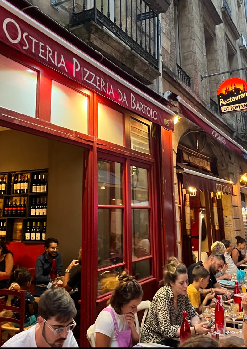 Restaurant Osteria Da Bartolo à Bordeaux - Menu, avis, prix et