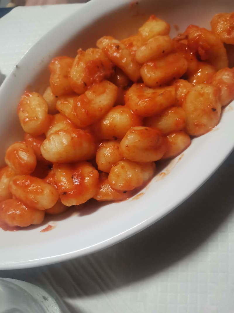 GNOCCHI POMODORO E MOZZARELLA - La Taverna del Tuffatore, Agropoli